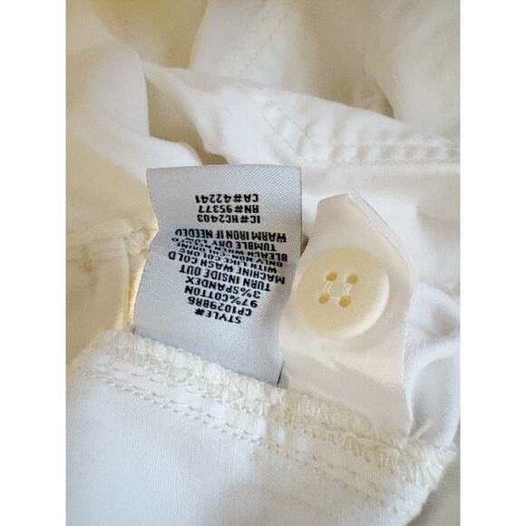 SANCTUARY Pants Size 2X / Size XXL NEW White Ivory Reissue 90s Sash Crop Pant - Picture 8 of 9